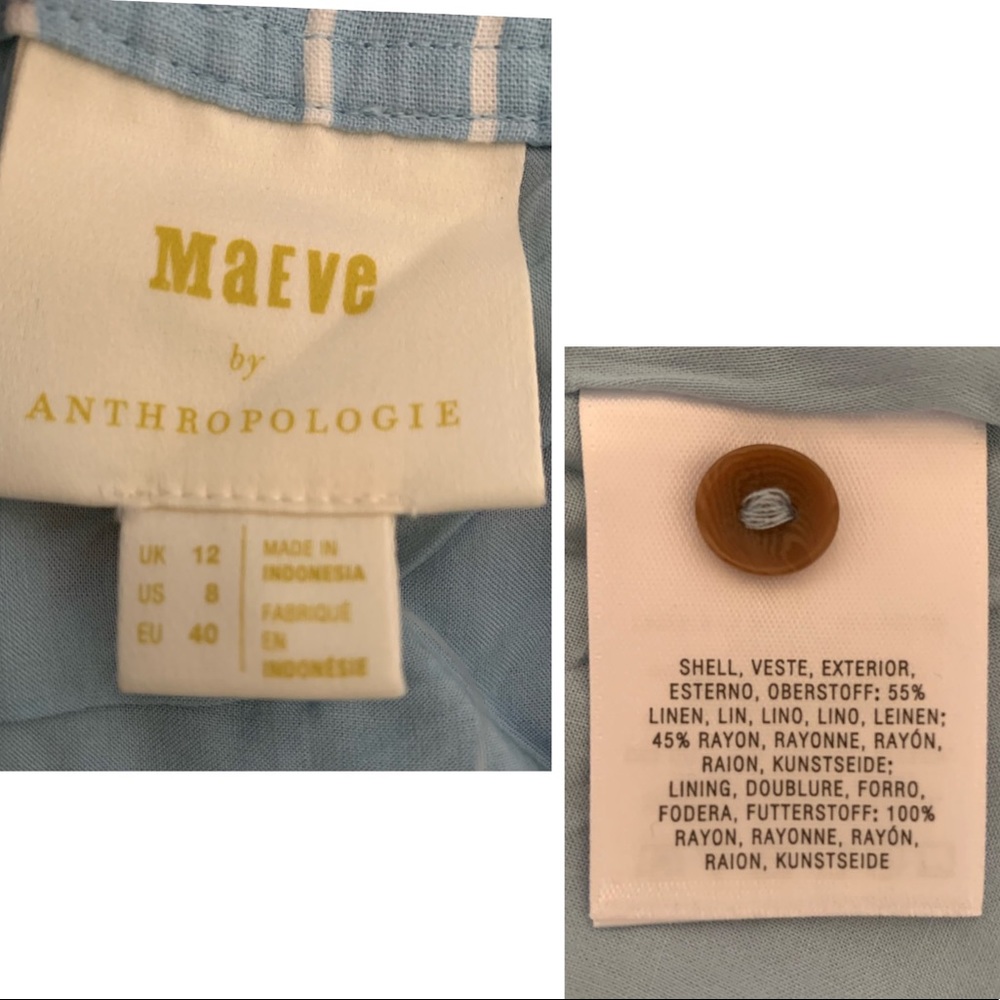 NWT ANTHRO⭐️Top Rated⭐️Claudette Midi Skirt sz 8 - Picture 9 of 9